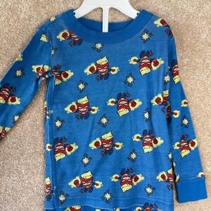 Hanna‎ Andersson MARVEL Pajama Set pjs Size 3T 90cm Long Sleeve Pants